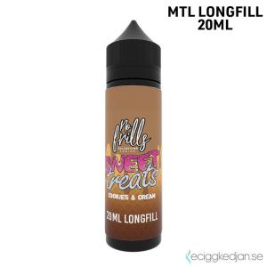 No Frills | Sweet Treats Cookies Cream | MTL | 20ml Longfill