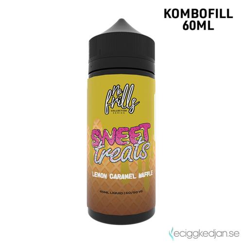 No Frills | Sweet Treats Lemon Caramel Waffle | 60ml Kombofill