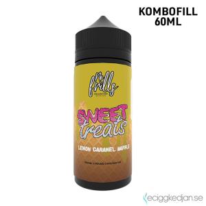 No Frills | Sweet Treats Lemon Caramel Waffle | 60ml Kombofill
