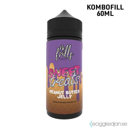 No Frills | Sweet Treats Peanut Butter Jelly | 60ml Kombofill