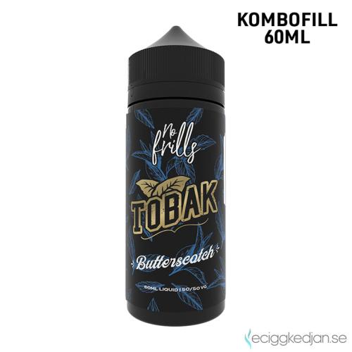No Frills | Tobak Butterscotch | 60ml Kombofill