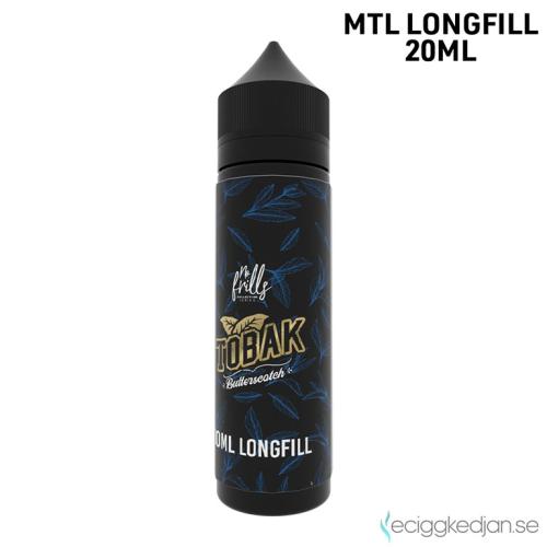 No Frills | Tobak Butterscotch | MTL | 20ml Longfill