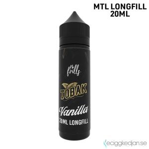 No Frills | Tobak Vanilla | MTL | 20ml Longfill