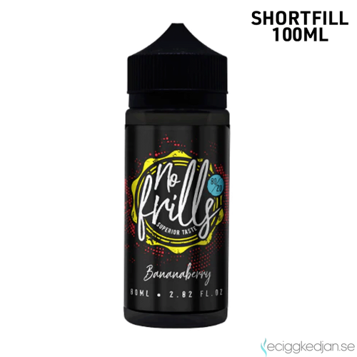 No Frills | Bananaberry | 100ml Shortfill