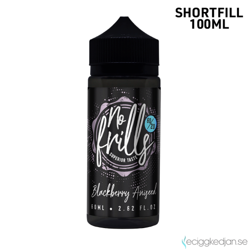 No Frills | Blackberry Aniseed | 100ml Shortfill