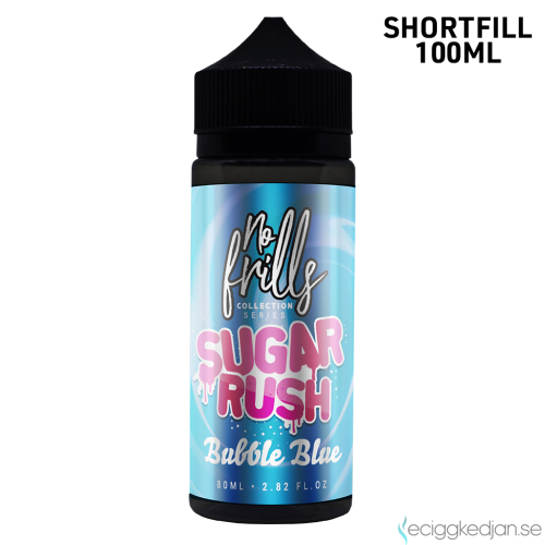 No Frills | Sugar Rush Bubble Blue | 100ml Shortfill