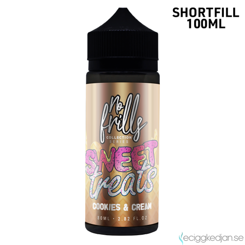 No Frills | Sweet Treats Cookies & Cream | 100ml Shortfill