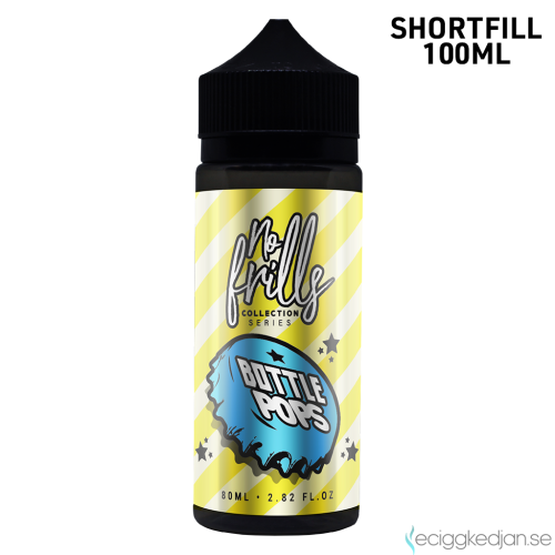 No Frills | Bottle Pops Lemonade | 100ml Shortfill
