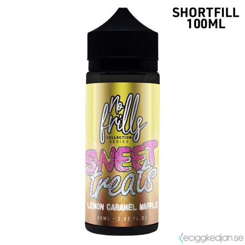 No Frills | Sweet Treats Lemon & Caramel Waffle | 100ml Shortfill