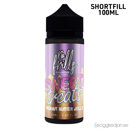 No Frills | Sweet Treats Peanut Butter & Jelly | 100ml Shortfill