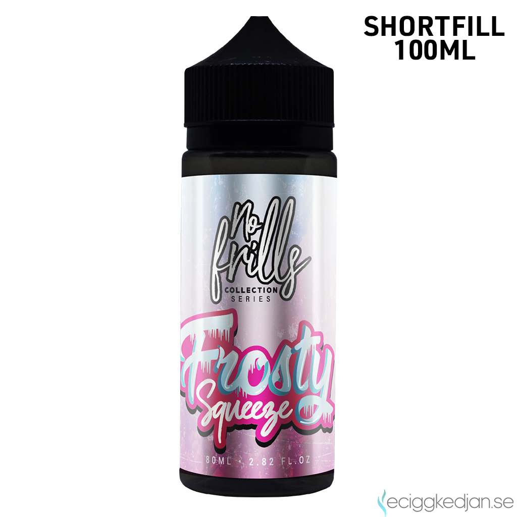No Frills | Frosty Squeeze Raspberry Cooler | 100ml Shortfill