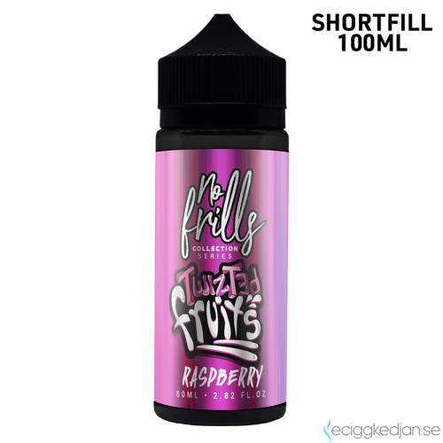 No Frills | Twisted Fruits Raspberry | 100ml Shortfill