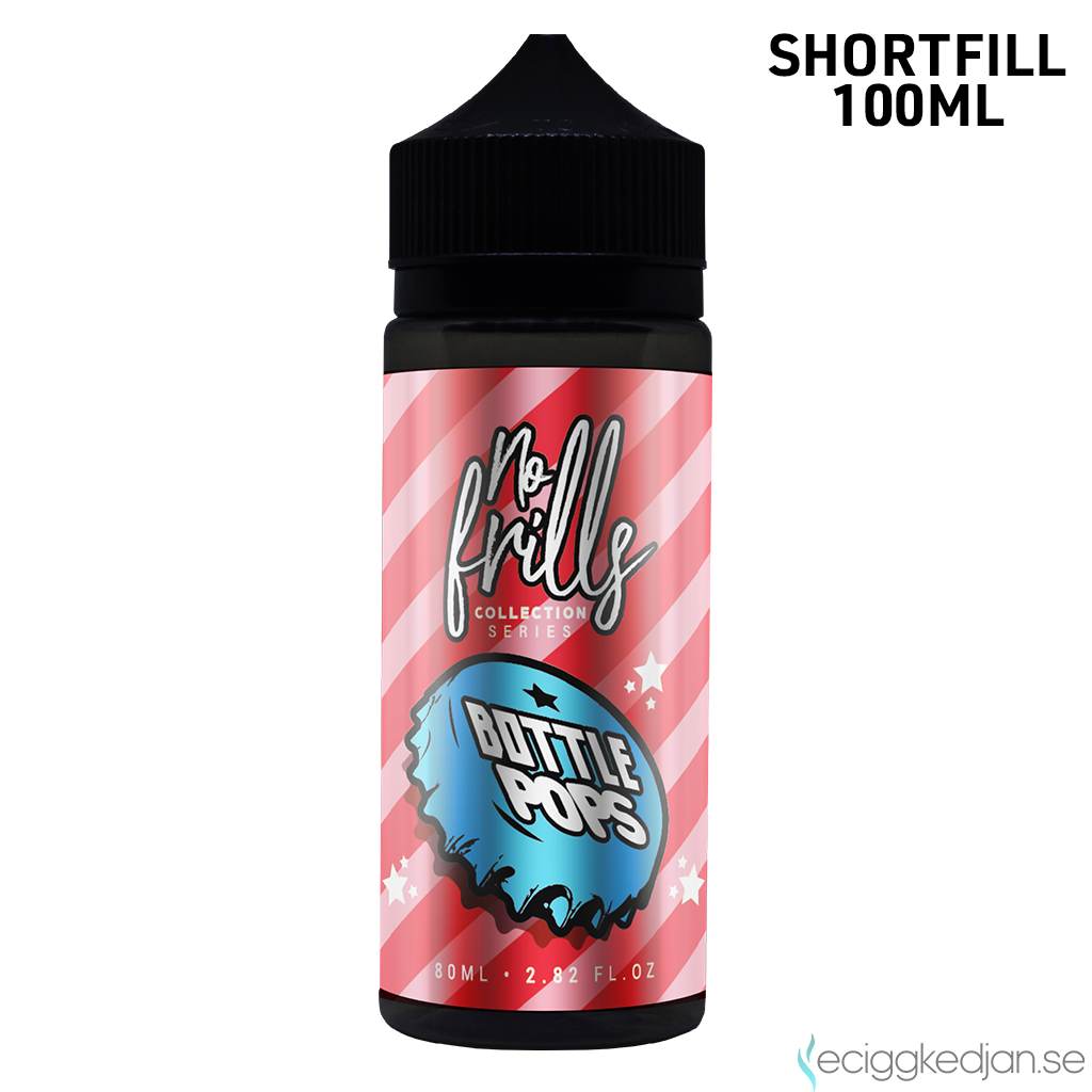 No Frills | Bottle Pops Redcurrant | 100ml Shortfill