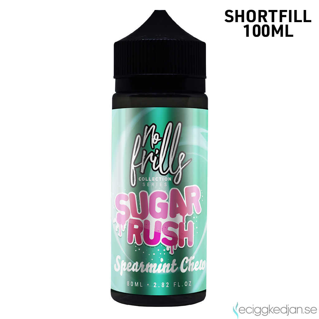 No Frills | Sugar Rush Spearmint Chew | 100ml Shortfill