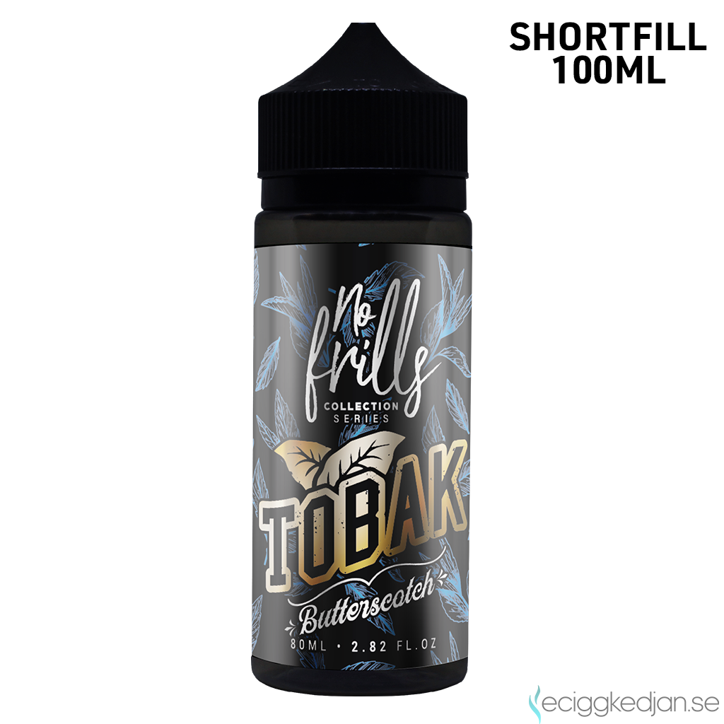 No Frills | Tobak Butterscotch | 100ml Shortfill