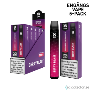 N ONE | Berry Blast | Engångs Vape | 20mg | 5pack