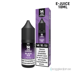 N One | Black Ice | 10ml E-Juice | 14mg Saltnikotin