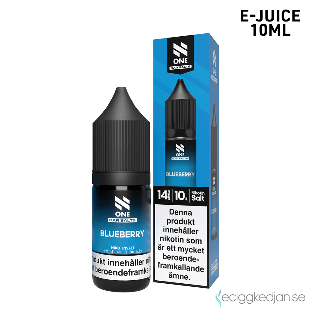N One | Blueberry | 10ml E-Juice | 14mg Saltnikotin