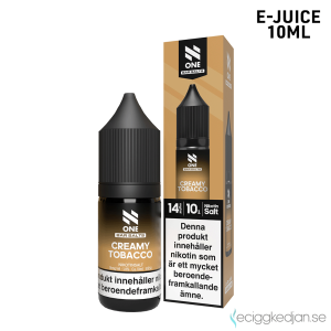 N One | Creamy Tobacco | 10ml E-Juice | 14mg Saltnikotin