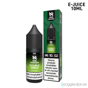 N One | Double Apple | 10ml E-Juice | 14mg Saltnikotin