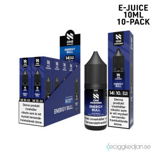 N One | Energy Bull | 10ml E-Juice | 14mg Saltnikotin | 10pack