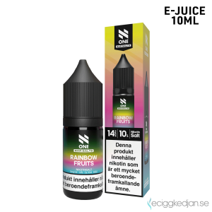 N One | Rainbow Fruits | 10ml E-Juice | 14mg Saltnikotin