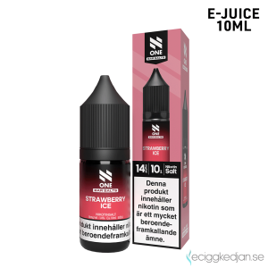 N One | Strawberry Ice | 10ml E-Juice | 14mg Saltnikotin