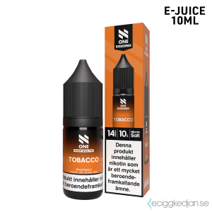 N One | Tobacco | 10ml E-Juice | 14mg Saltnikotin