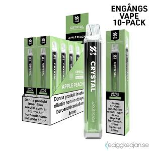 N One Crystal Mesh | Apple Peach | Engångs Vape | 20mg | 10pack