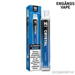 N One Crystal Mesh | Blueberry | Engångs Vape | 20mg