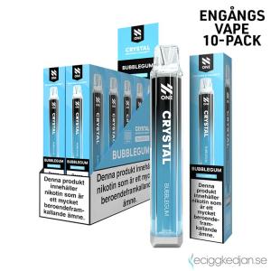 N One Crystal Mesh | Bubblegum | Engångs Vape | 20mg | 10pack