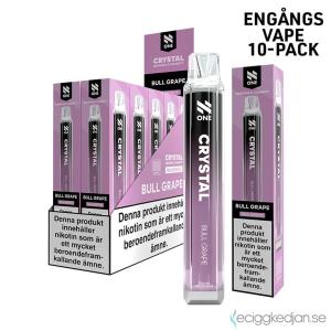 N One Crystal Mesh | Bull Grape | Engångs Vape | 20mg | 10pack