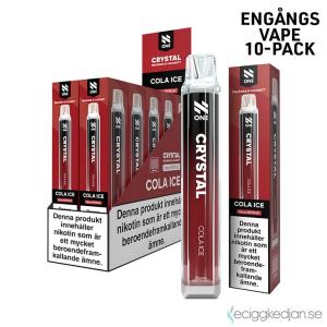N One Crystal Mesh | Cola Ice | Engångs Vape | 20mg | 10pack