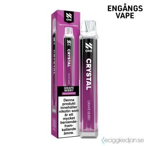 N One Crystal Mesh | Grape Berry | Engångs Vape | 20mg
