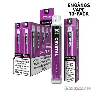 N One Crystal Mesh | Grape Ice | Engångs Vape | 20mg | 10pack