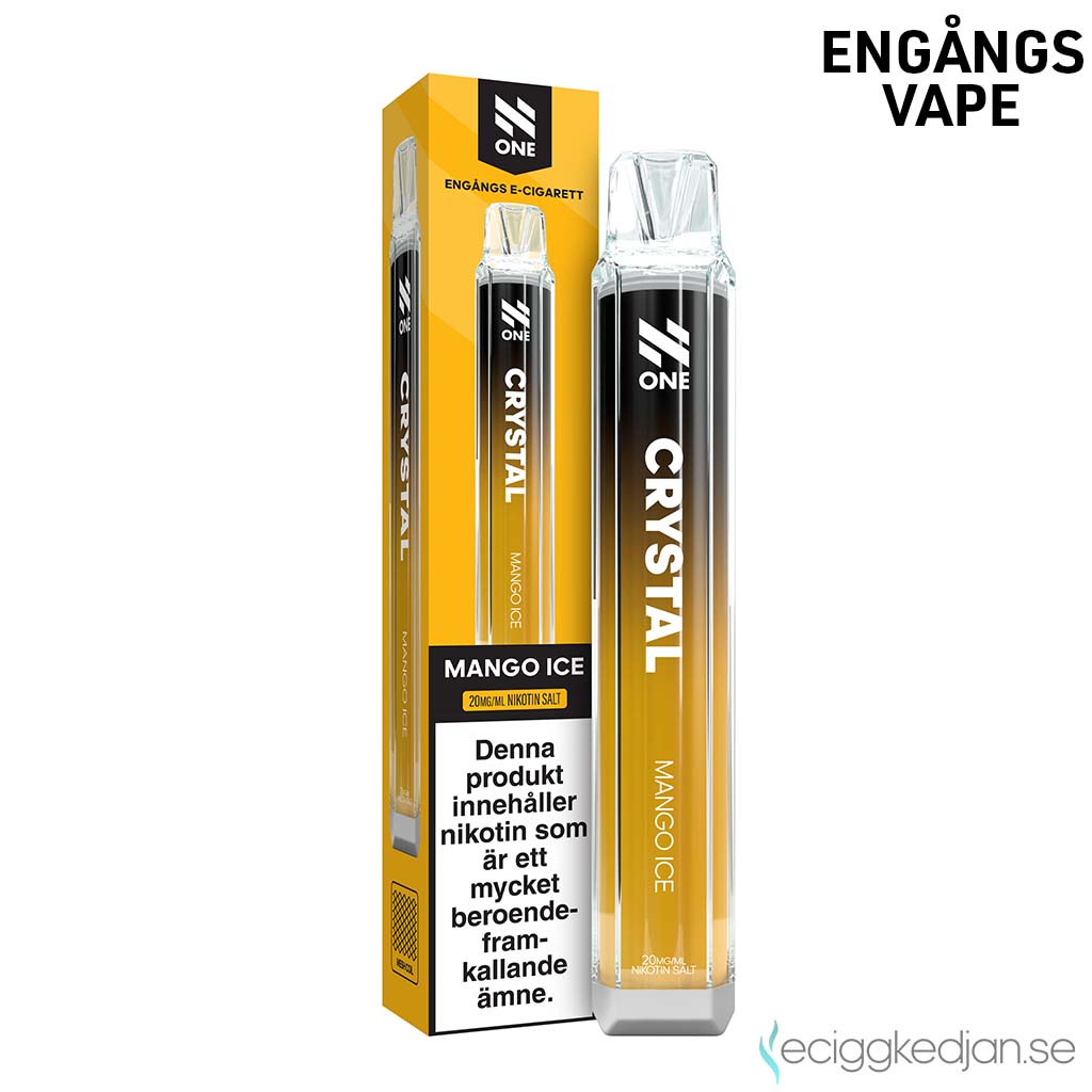 N One Crystal Mesh | Mango Ice | Engångs Vape | 20mg