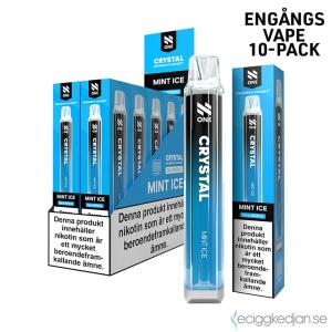 N One Crystal Mesh | Mint Ice | Engångs Vape | 20mg | 10pack
