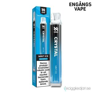 N One Crystal Mesh | Mint Ice | Engångs Vape | 20mg