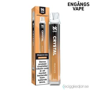 N One Crystal Mesh | Peach Ice | Engångs Vape | 20mg