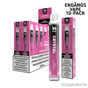 N One Crystal Mesh | Pink Grapefruit | Engångs Vape | 20mg | 10pack