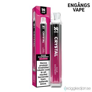 N One Crystal Mesh | Sour Raspberry | Engångs Vape | 20mg