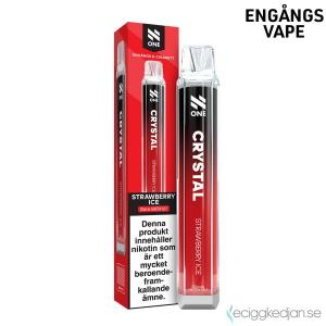 N One Crystal Mesh | Strawberry Ice | Engångs Vape | 20mg