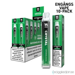 N One Crystal Mesh | Watermelon Ice | Engångs Vape | 20mg | 10pack