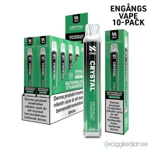 N One Crystal Mesh | Watermelon Strawberry | Engångs Vape | 20mg | 10pack