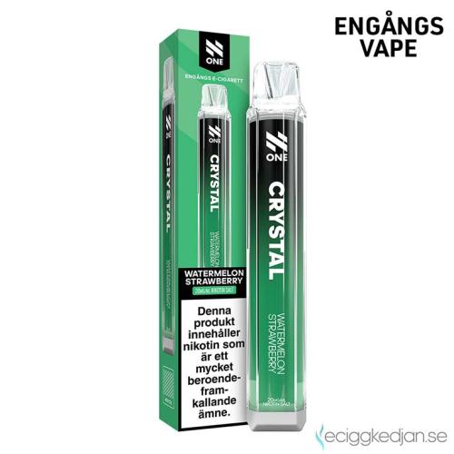 N One Crystal Mesh | Watermelon Strawberry | Engångs Vape | 20mg
