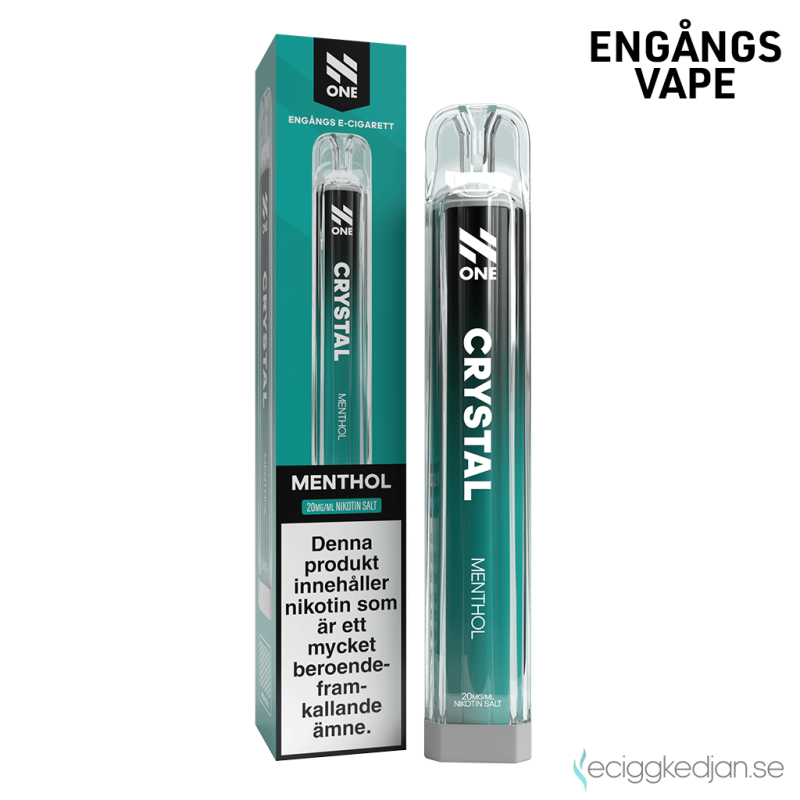 N ONE One Crystal Mesh | Menthol Engångs Vape 20mg