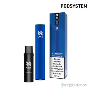 N One Mesh Pod Kit V2 | Blå (Blueberry) | Batteri inkl Förfylld Pod