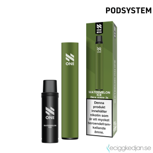 N One Mesh Pod Kit V2 | Grön (Watermelon Ice) | Batteri inkl Förfylld Pod