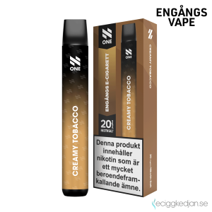 N ONE | Creamy Tobacco | Engångs Vape