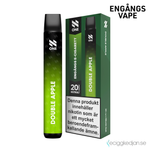 N ONE | Double Apple | Engångs Vape
